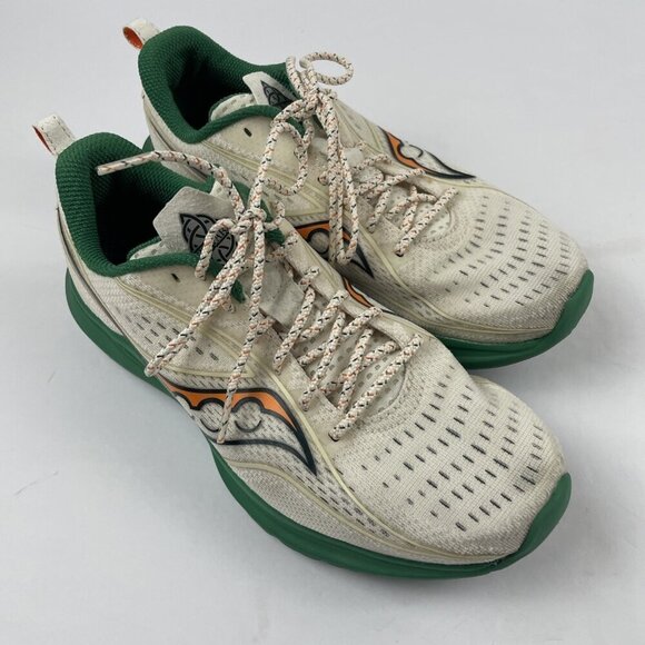 Saucony Kinvara 13 Running Shoes Women’s 7.5 PWR Run Shamrock Green Lightweight - Picture 1 of 13